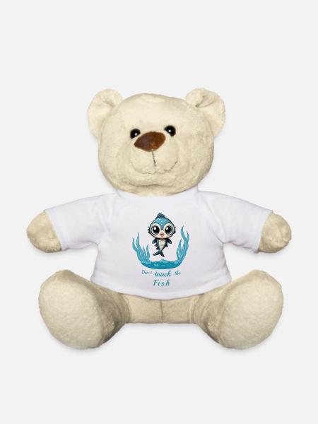 Süßer Fisch - Teddy - Weiß