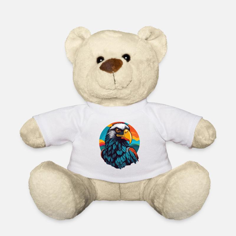 Vulture - Teddy Bear - white