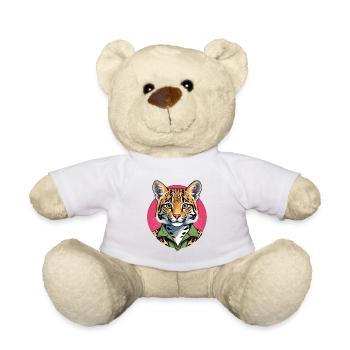Ozelot-Katze - Teddy - Weiß - Vorne