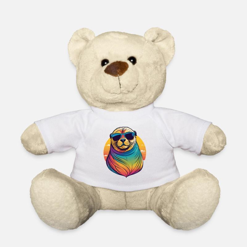 Otarie - Nounours - blanc