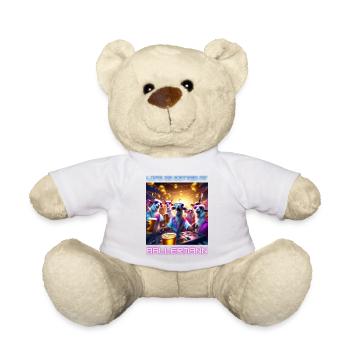 Life is better at Malle - Teddy - Weiß - Vorne