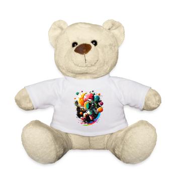 ASTRONAUTE - Nounours - blanc - Devant