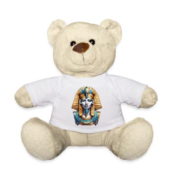 Egypte / Pharaon / Momies / Hiéroglyphes / Sphinx - Nounours - blanc - Devant