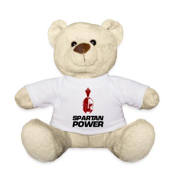 spartan power - Teddy - Weiß - Vorne