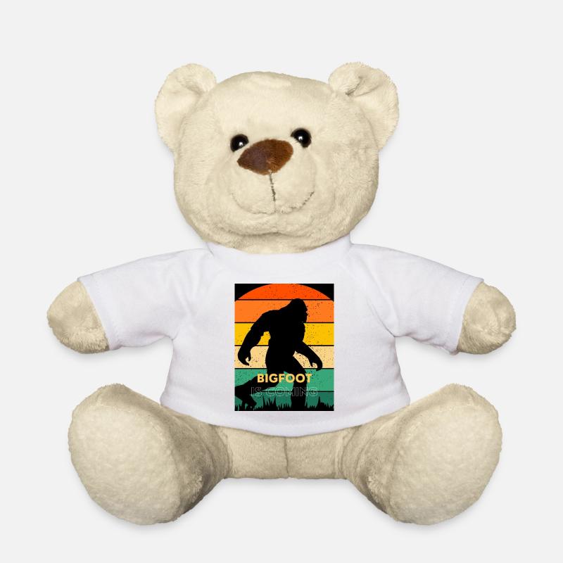 Bigfoot arrive - Nounours - blanc