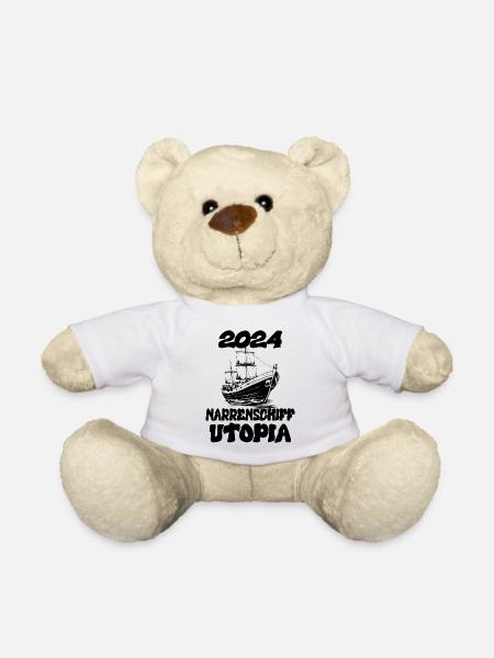 Narrenschiff Utopi, 2024 - Teddy - Weiß