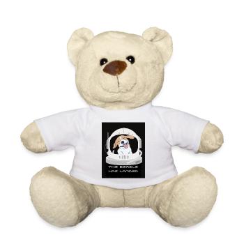 Le Beagle a atterri - Nounours - blanc - Devant