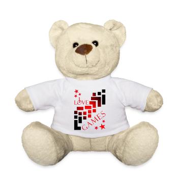 Gamer games - Teddy Bear - white - Front