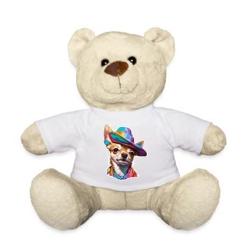 Chihuahua / small dog / animal / tiny / breed - Teddy Bear - white - Front