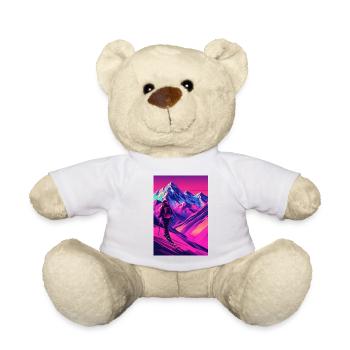 Skifahren - Teddy - Weiß - Vorne