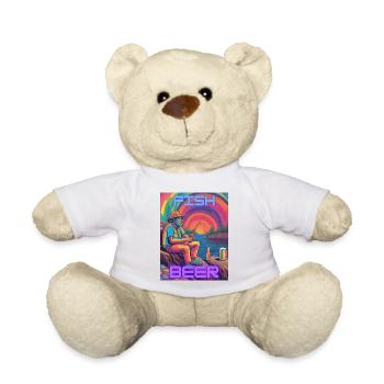 Fish & Beer - Teddy - Weiß - Vorne