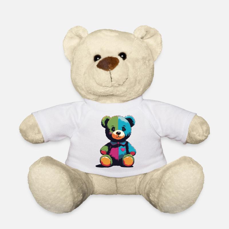 Teddybär - Teddybär - Teddybär - Teddy - Weiß