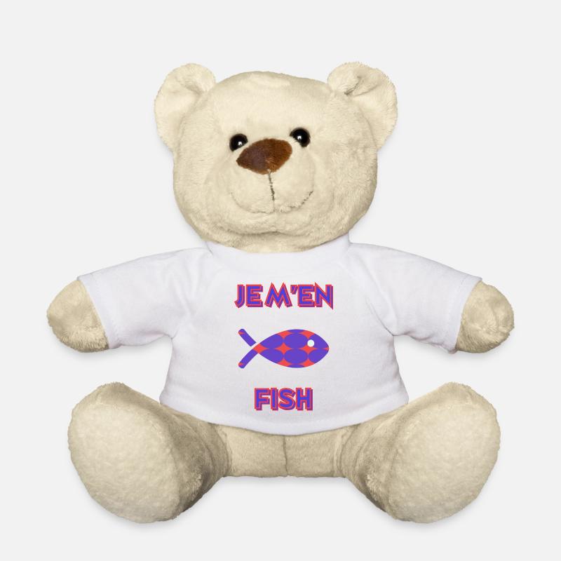 FISCH. HUMOR. FISCH - Teddy - Weiß