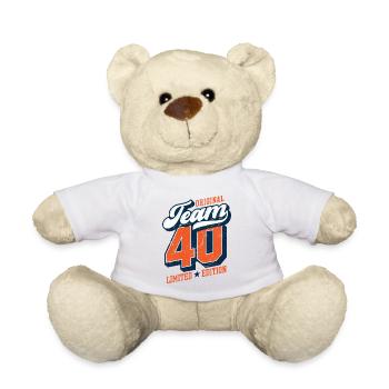 Original Team 40 - Limited Edition - Teddy Bear - white - Front