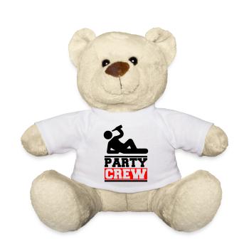 party crew - Teddy - Weiß - Vorne