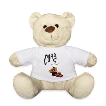 My Coffee Your Coffee - Teddy Bear - white - Front