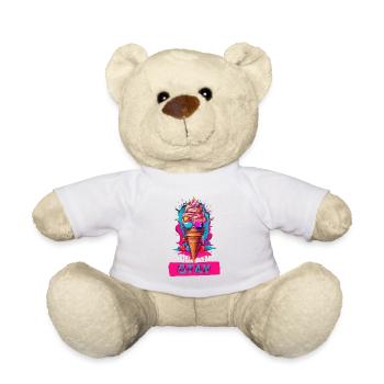Radiant Delight - Bright ice cream - Teddy Bear - white - Front