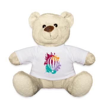 Vol en montgolfière Sky I Gift - Nounours - blanc - Devant