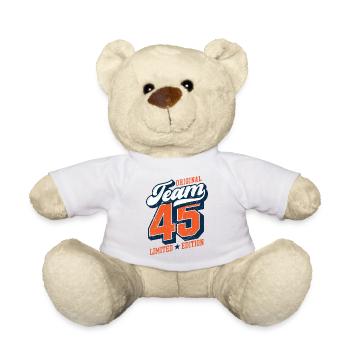 Original Team 45 - Limited Edition - Teddy Bear - white - Front
