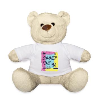 Summertime joy. - Teddy Bear - white - Front