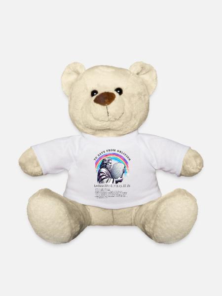 Um vor dem Vergessen zu retten - Teddy - Weiß