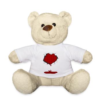 Schoko Kern - Teddy - Weiß - Vorne