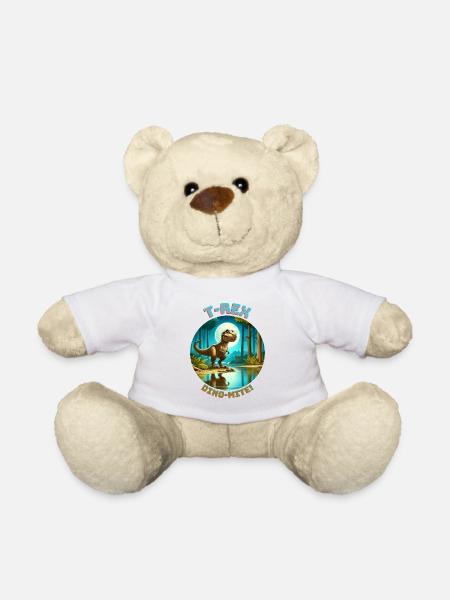 T Rex7 - Nounours - blanc