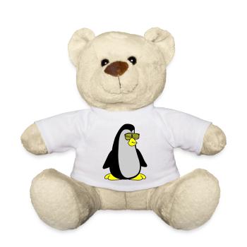 Pingouin cool 002 - Nounours - blanc - Devant