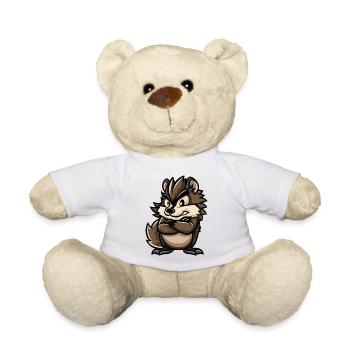 hérisson - Nounours - blanc - Devant