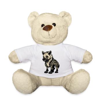 coyote - Teddy Bear - white - Front