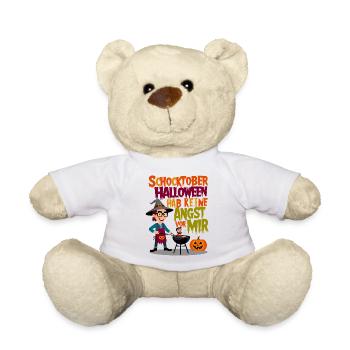Shock Halloween - Teddy Bear - white - Front