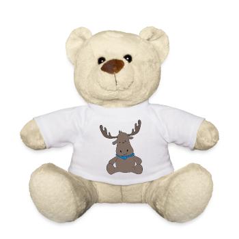 Elk - Teddy Bear - white - Front