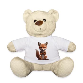 Fox grim 2 - Teddy Bear - white - Front