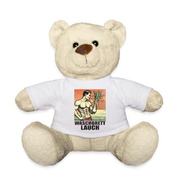 Waschbrett Lauch Fun - Teddy - Weiß - Vorne