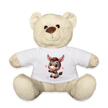 Esel 4 - Teddy - Weiß - Vorne