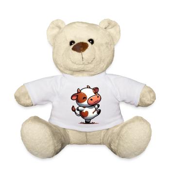 Vache - Nounours - blanc - Devant