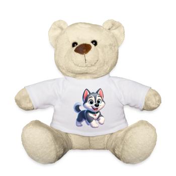 husky 2 - Nounours - blanc - Devant
