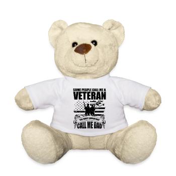 Some people call me veteran - Nounours - blanc - Devant