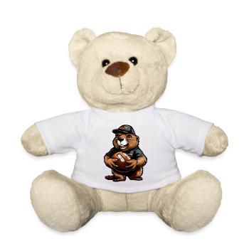 Rugby Biber - Teddy - Weiß - Vorne