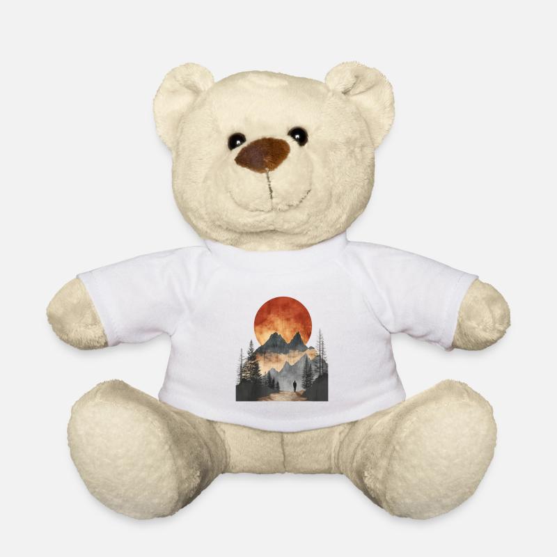 Perfect gift for endurance athletes - Teddy Bear - white
