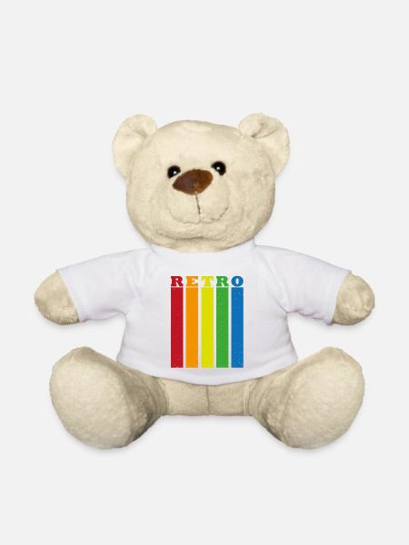 Tour rétro - Nounours - blanc