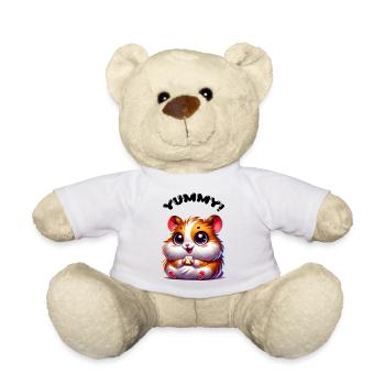 Hamster yummy - Teddy Bear - white - Front