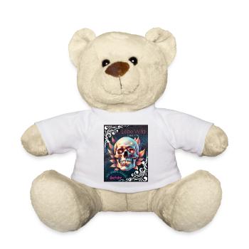 Live wild, live free - Teddy Bear - white - Front
