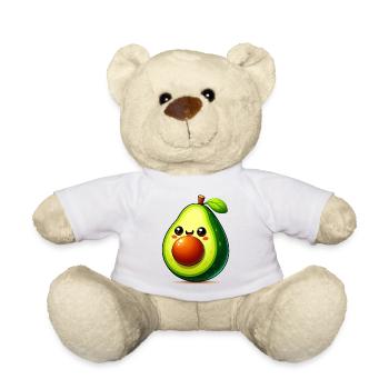 Avocado - Teddy Bear - white - Front