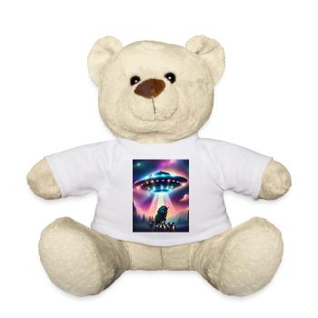 La soucoupe volante - Nounours - blanc - Devant