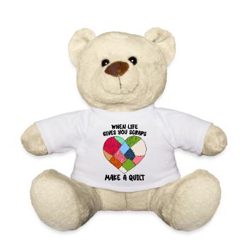 Quilten Frauen Oma Quilt Liebhaber Nähen Quilter - Teddy - Weiß - Vorne