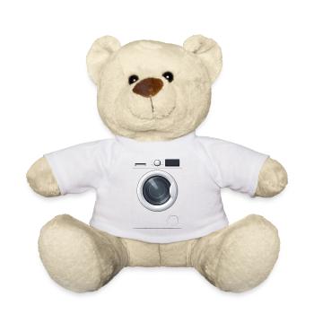 Washing Machine Costume Replacement Carnival - Teddy Bear - white - Front