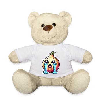 Weeping Onion – Fun Kitchen Design - Teddy Bear - white - Front