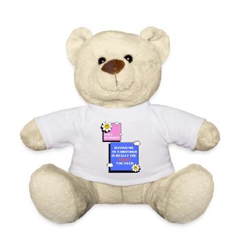 Frère - Nounours - blanc - Devant