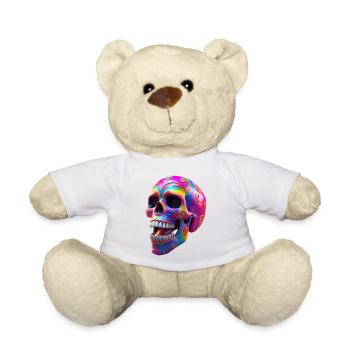 Crâne - Nounours - blanc - Devant
